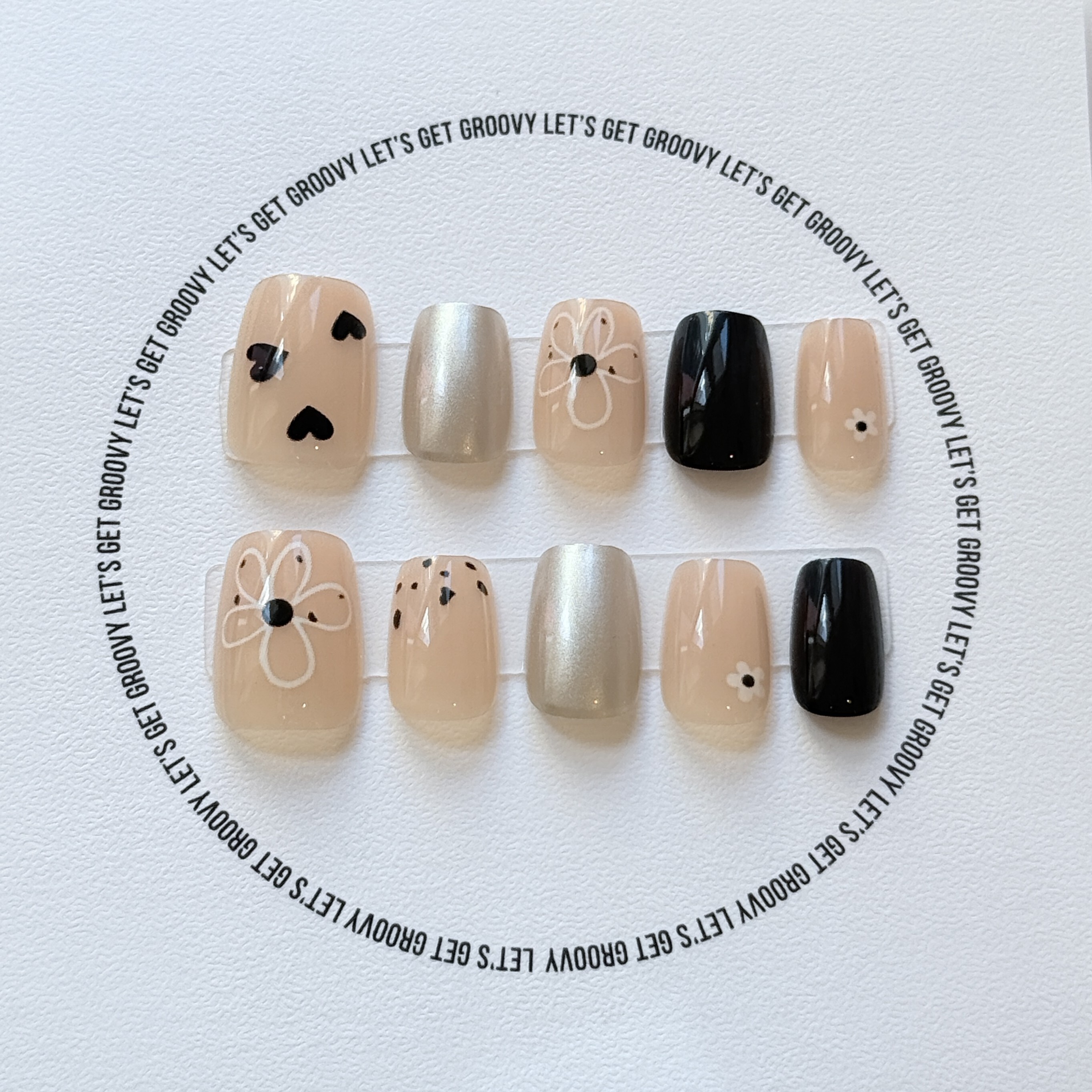 Slay ︳Nude Color。Simple Pattern