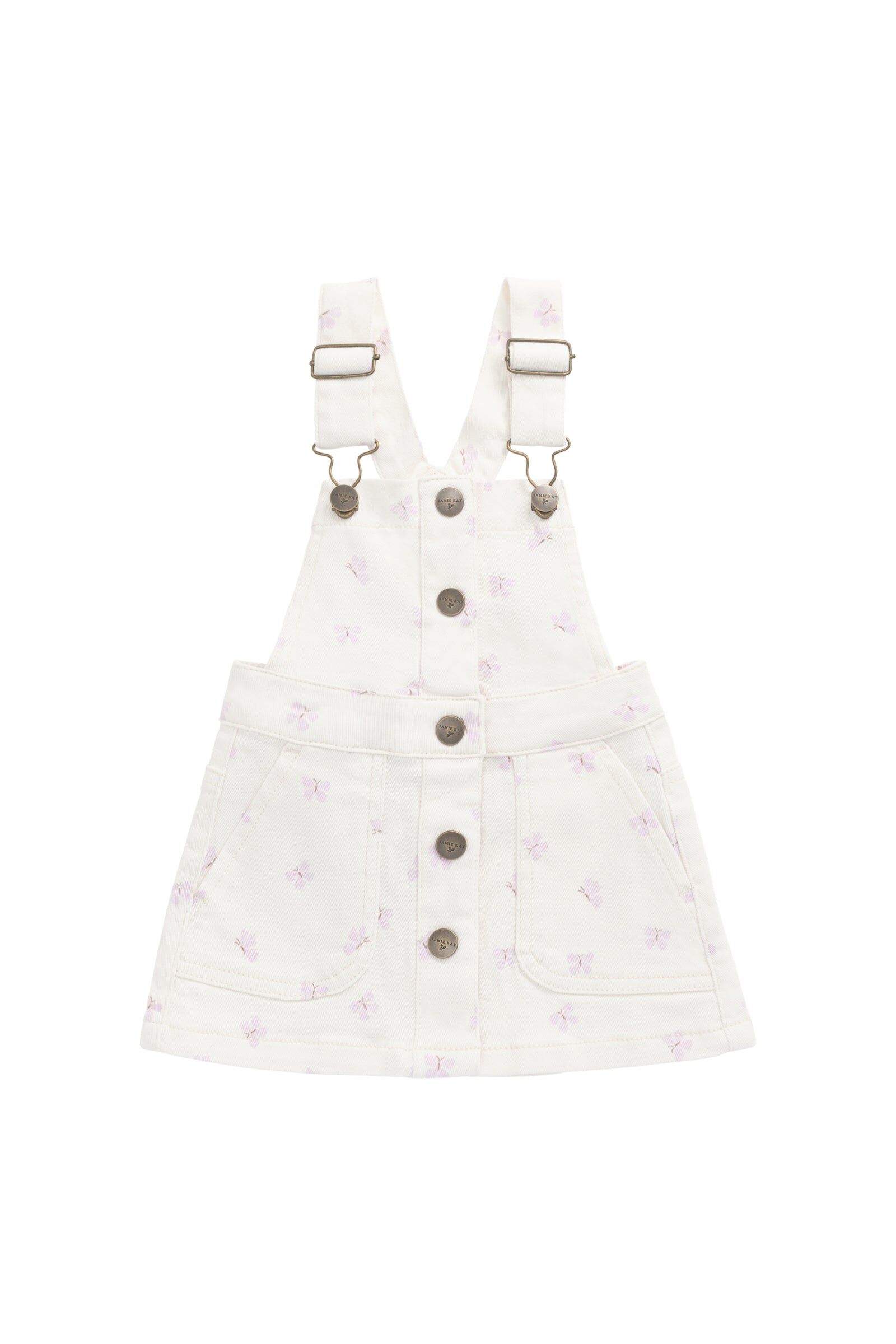 【預購】JAMIE KAY - Vintage Overall Dress（Parchment Jamie's Atrium）