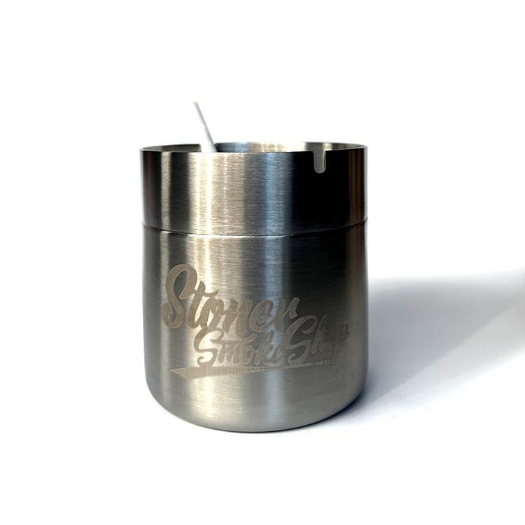 🇹🇼 Stoner Smoke Shop - Stoner Logo Ashtray 石頭人不鏽鋼煙灰缸