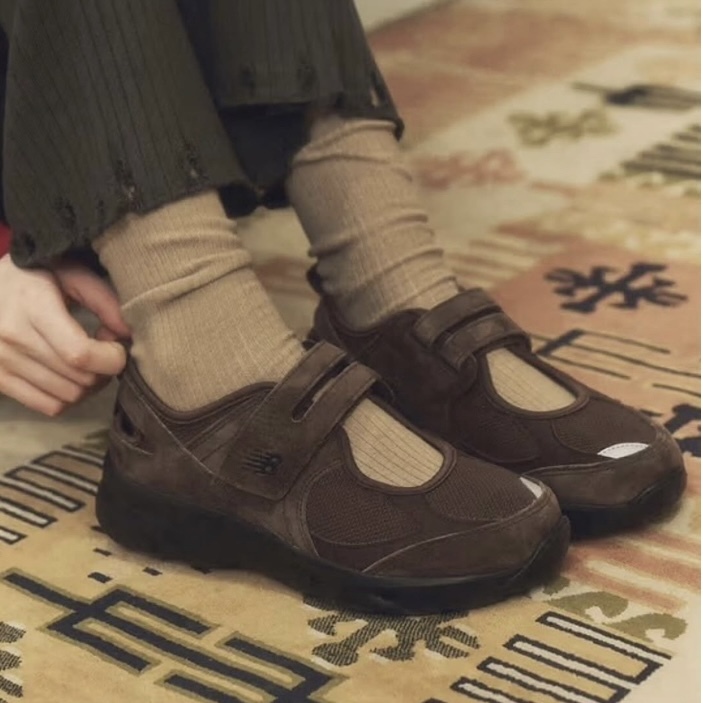 NEW BALANCE MARY JANE 棕色 瑪莉珍 運動風 女鞋 SD2203BR