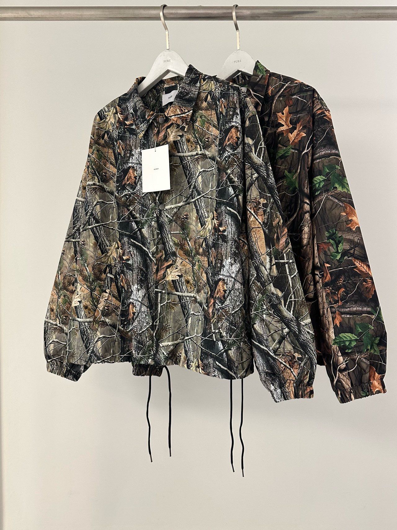 樹紋長袖恤衫 PURE-173JK