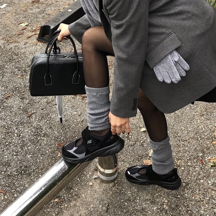 NEW BALANCE MARY JANE 黑灰 瑪莉珍 運動風 女鞋 SD2203BK