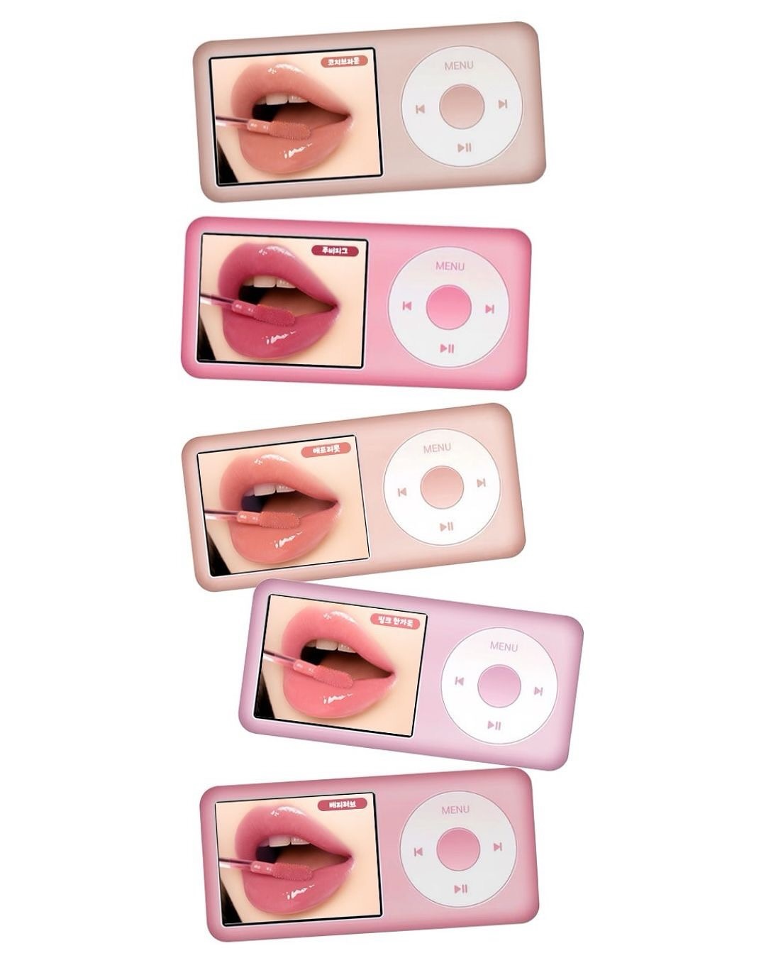 【現貨】 韓國代購 VARELI 心動閃耀水光唇釉 手機支架（5色）