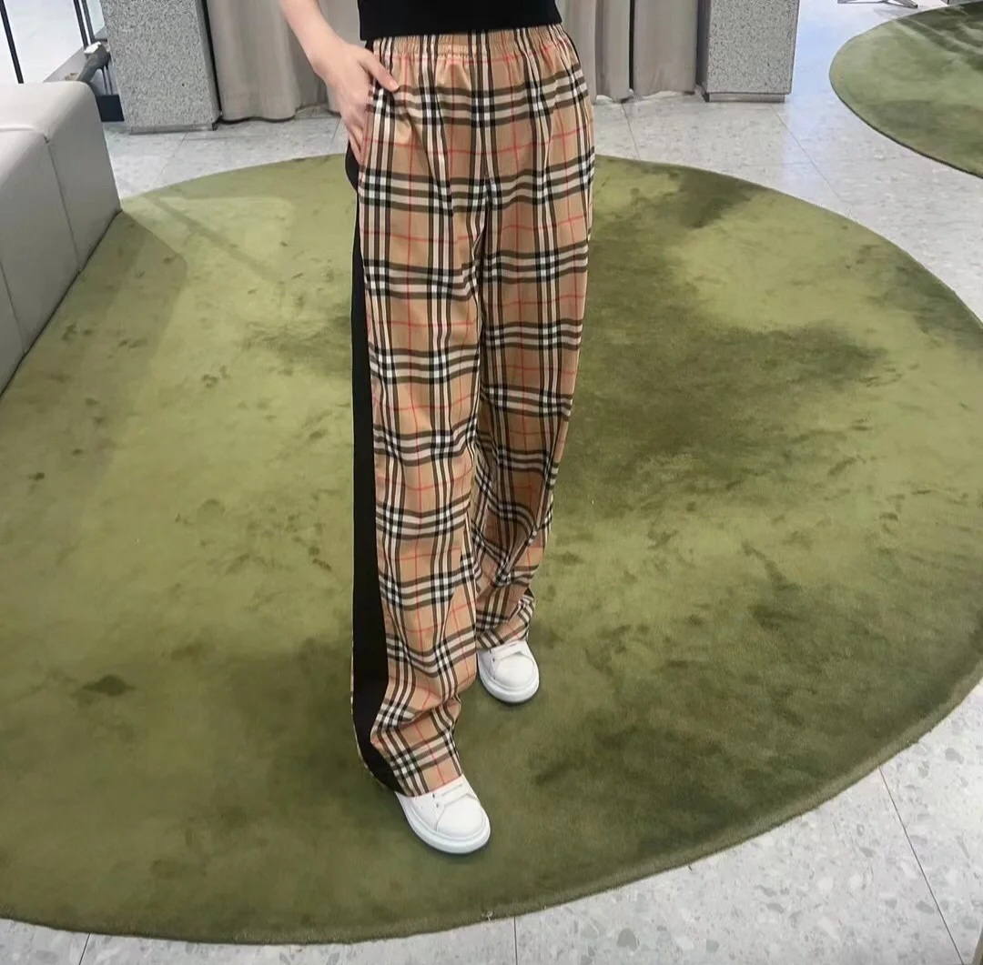 BBR 經典格仔長褲 女款