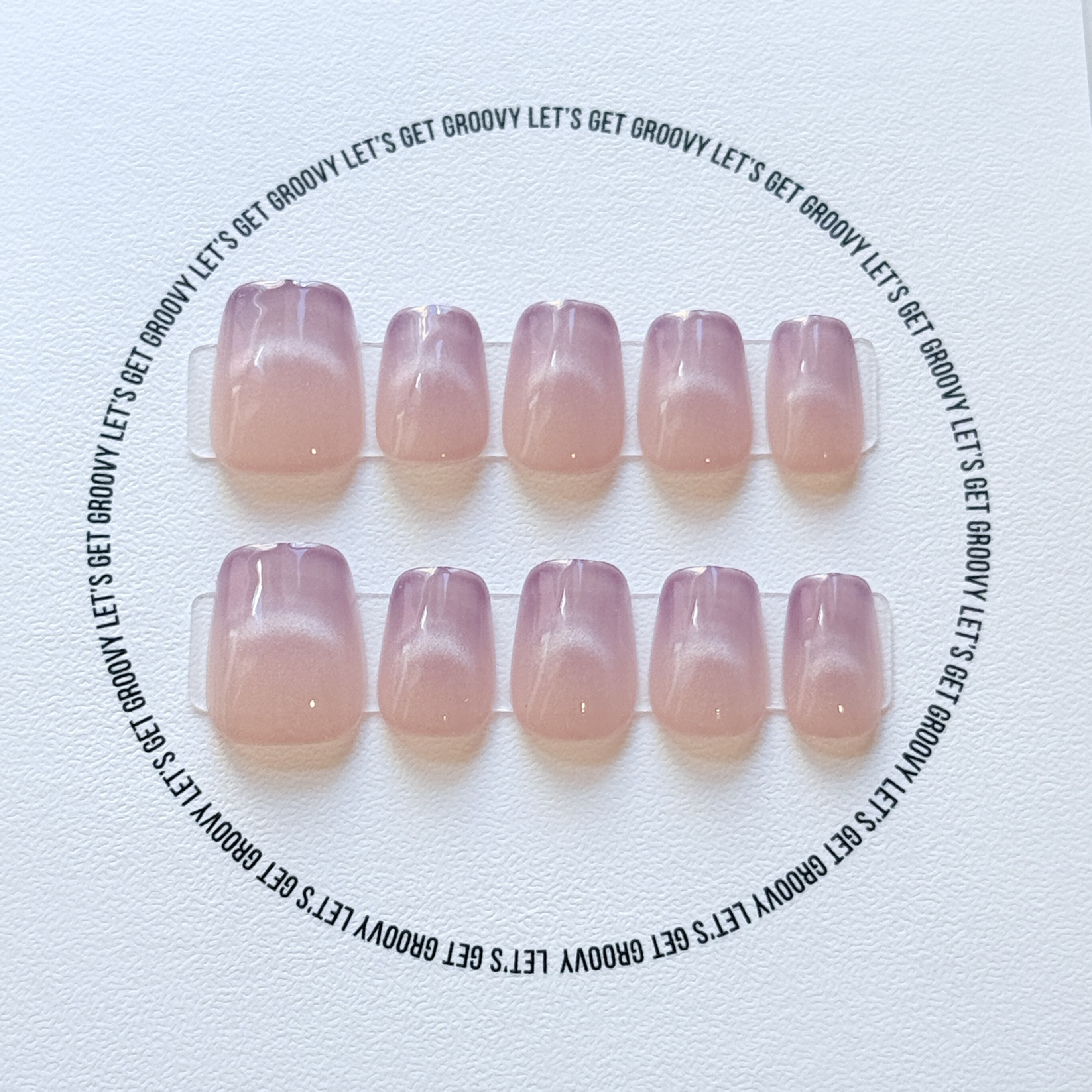 Slay ︳Pastel Purple Cat Eye French Style