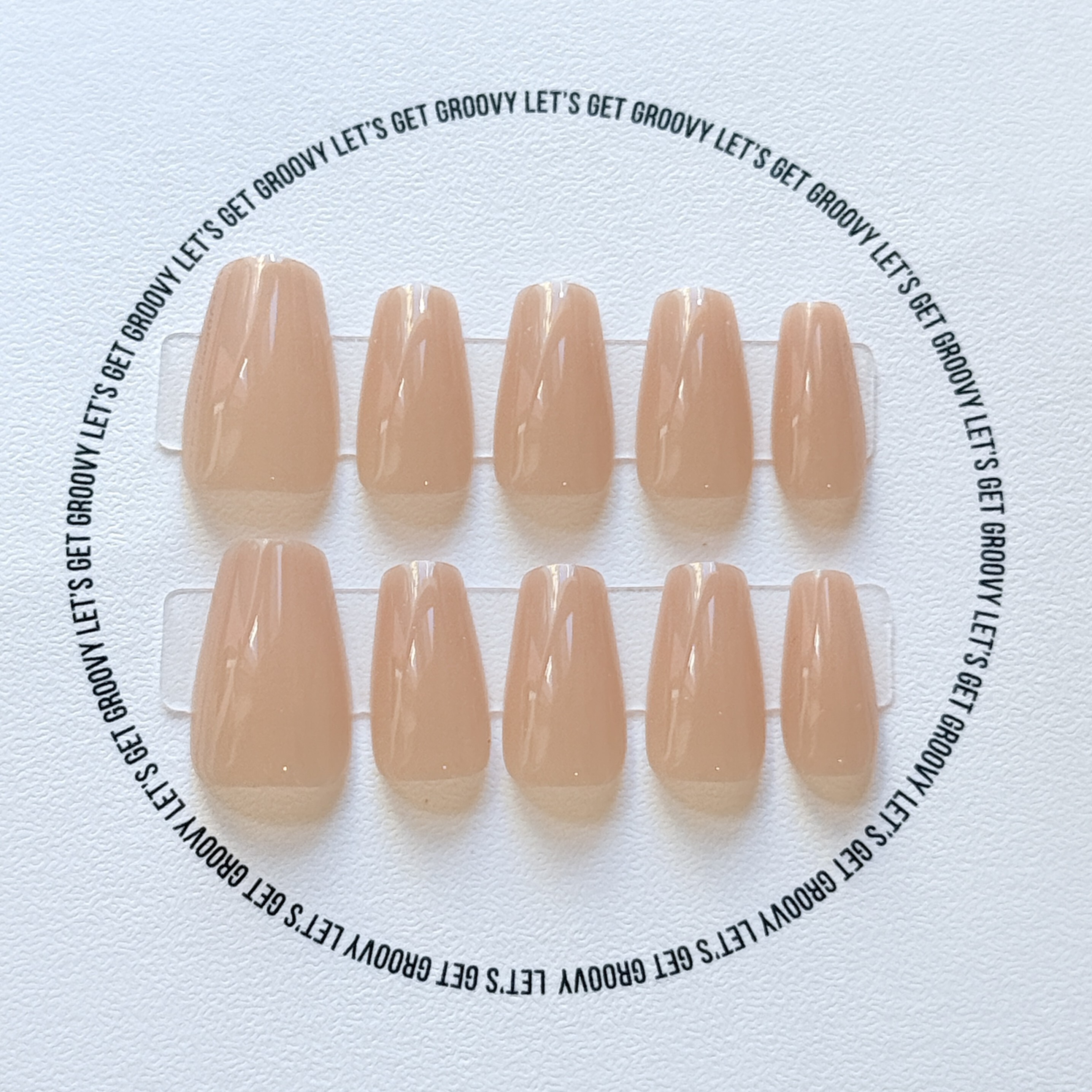 Slay ︳Medium Coffin Shape Nude Color