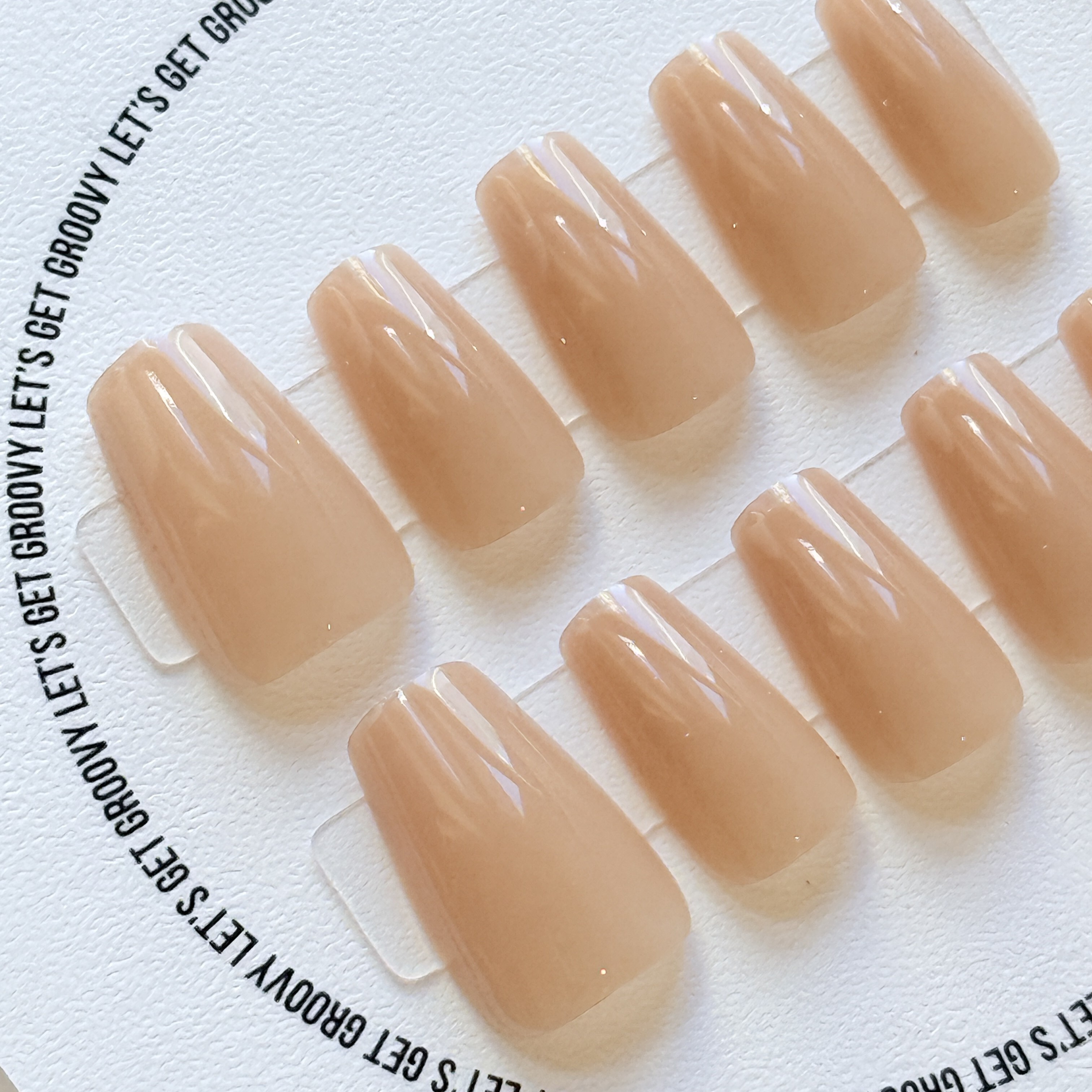Slay ︳Medium Coffin Shape Nude Color