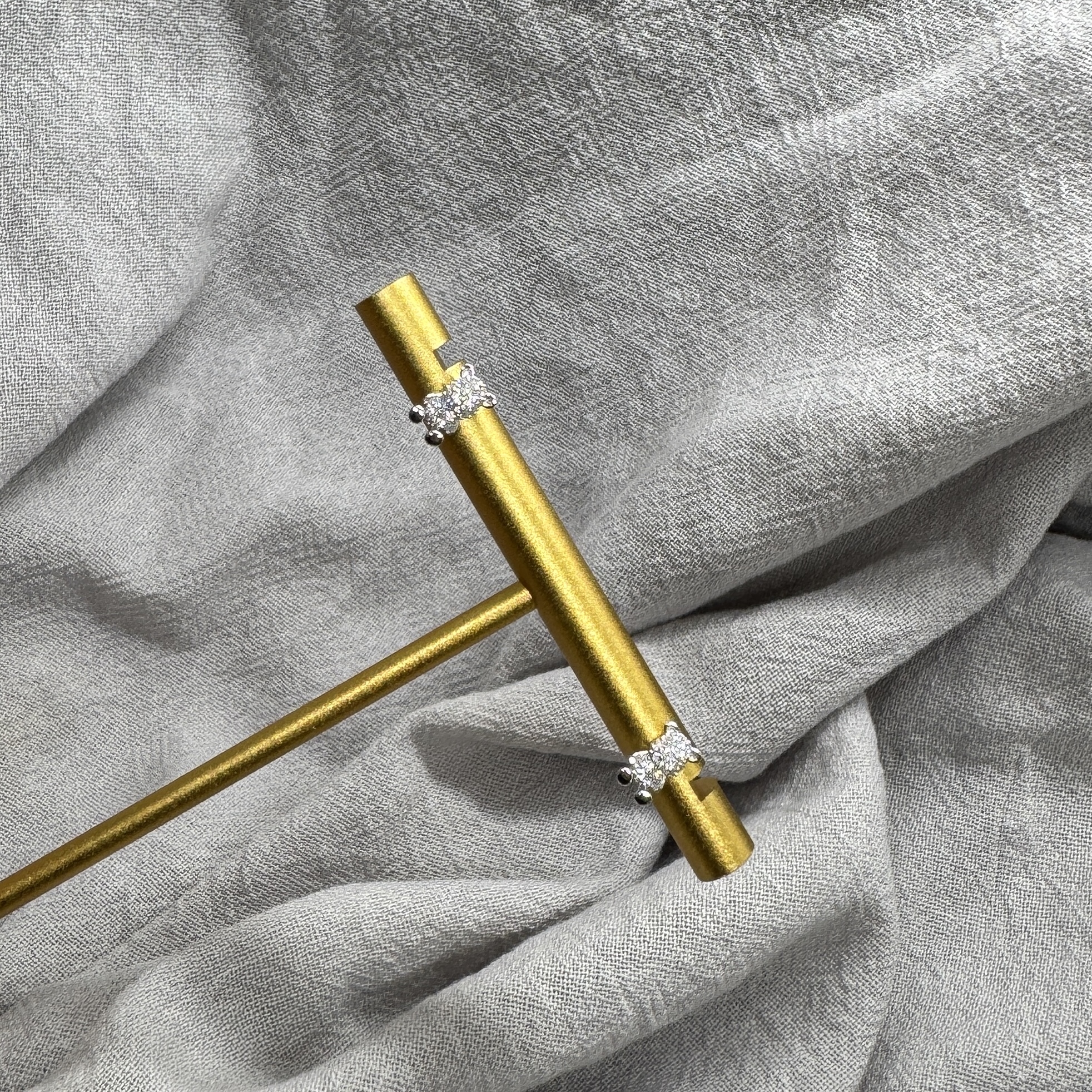 璨熊轉珠 – 純銀轉珠耳環