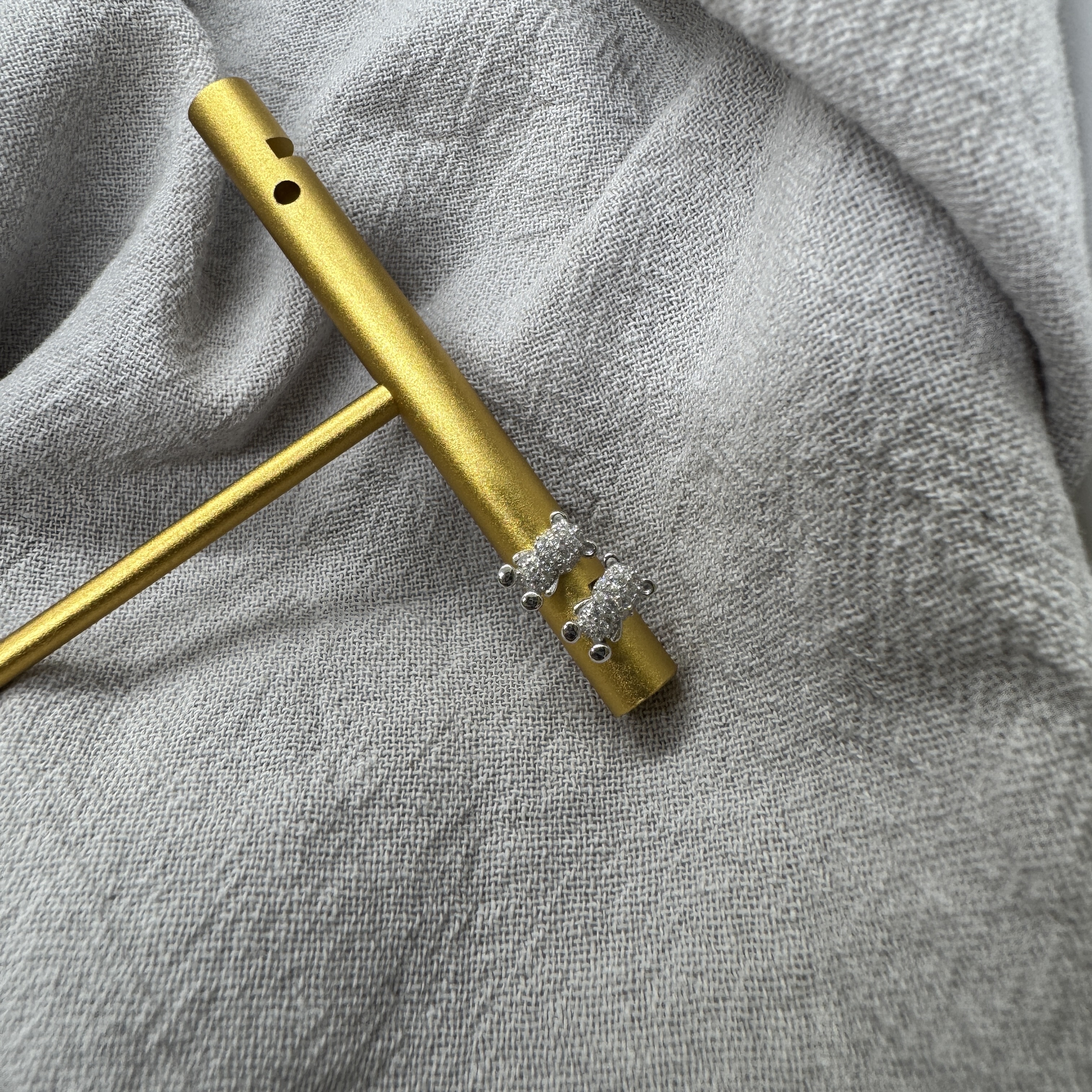 璨熊轉珠 – 純銀轉珠耳環