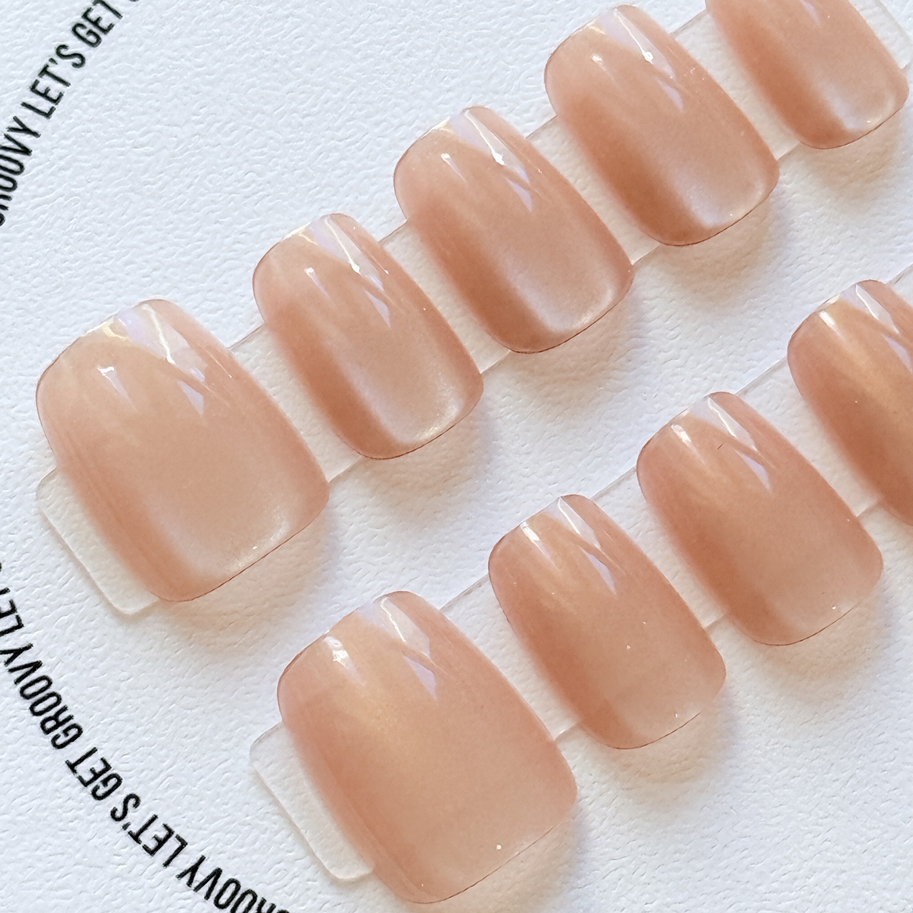 Slay ︳Nude Color。Short Square Shape