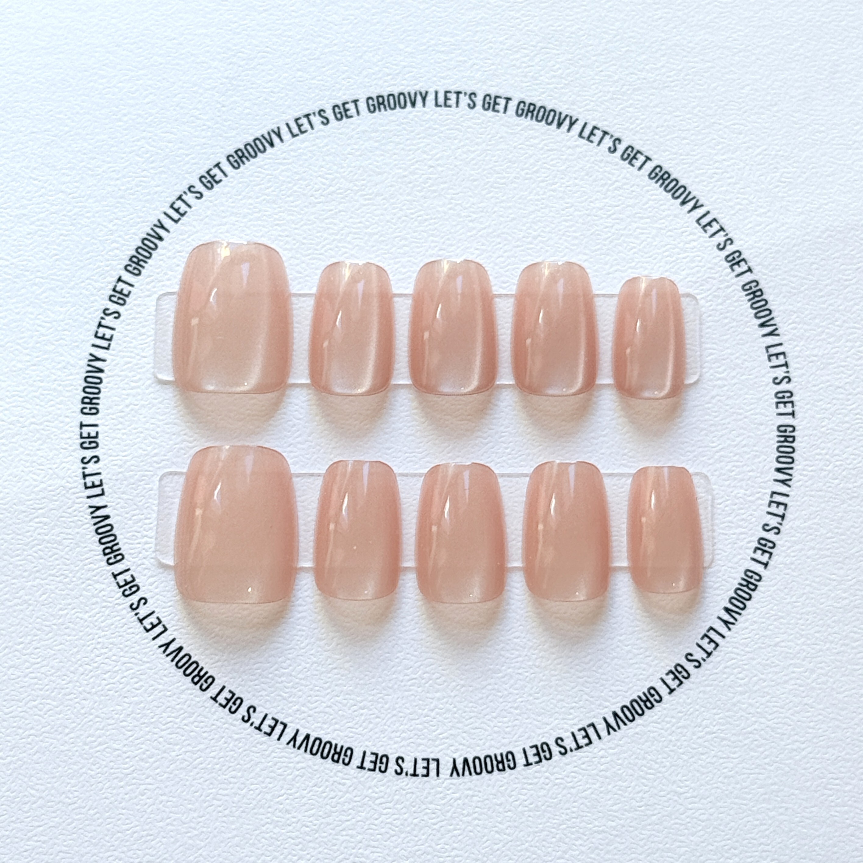 Slay ︳Nude Color。Short Square Shape