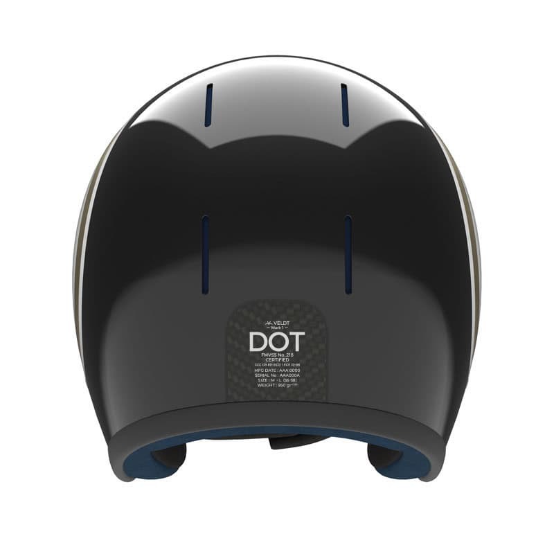 VELDT - MARK1 FULLFACE / Gold Wave Black