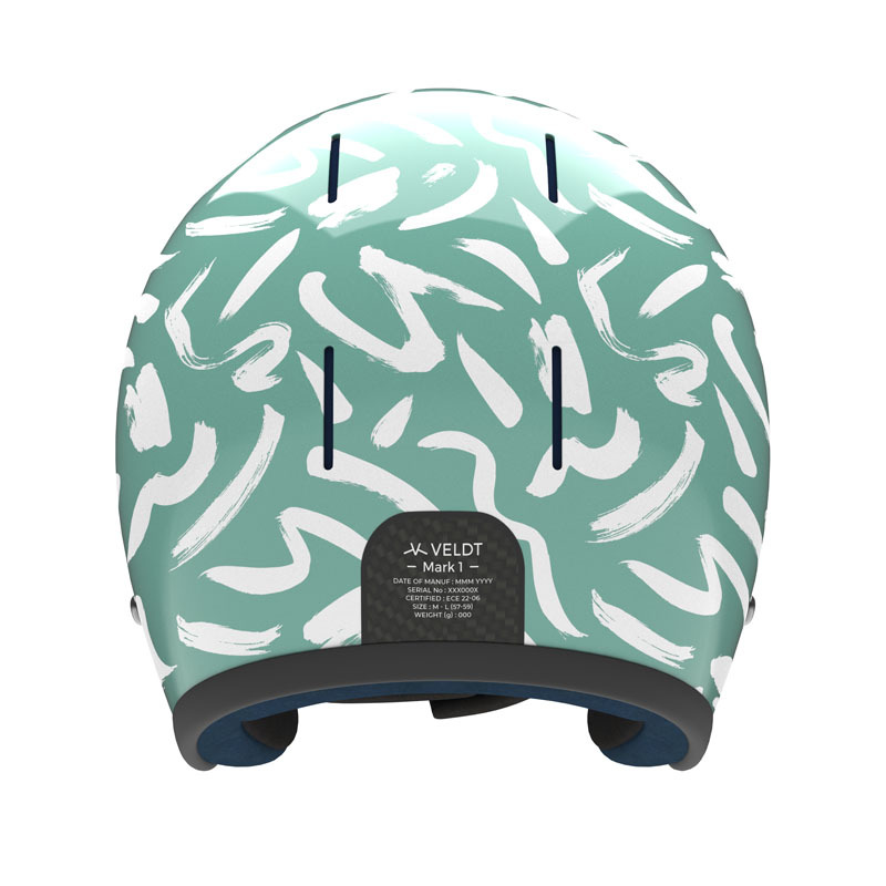 VELDT - MARK1 FULLFACE / Mint Doodle