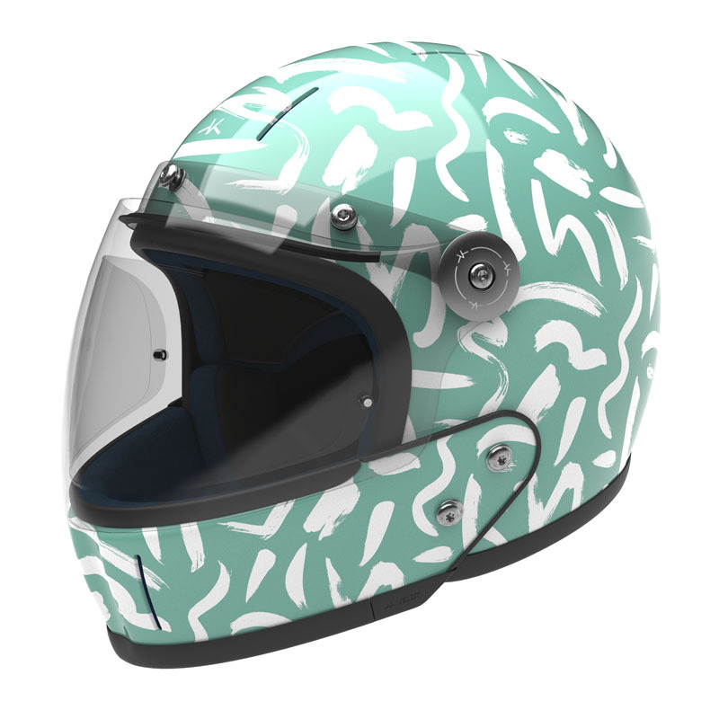 VELDT - MARK1 FULLFACE / Mint Doodle