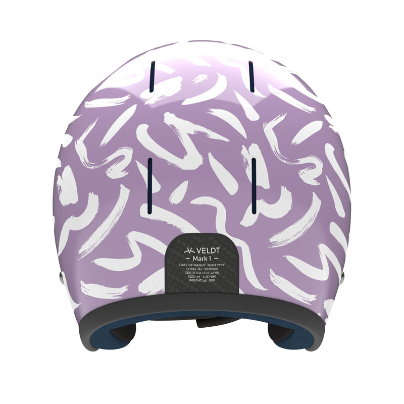 VELDT - MARK1 FULLFACE / Lilac Doodle