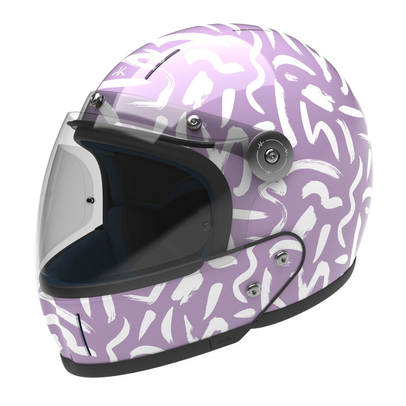 VELDT - MARK1 FULLFACE / Lilac Doodle