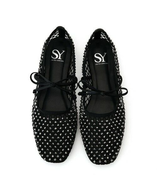 [預購] ODETTE E ODILE 人氣款「SY」閃耀網紗芭蕾平底鞋