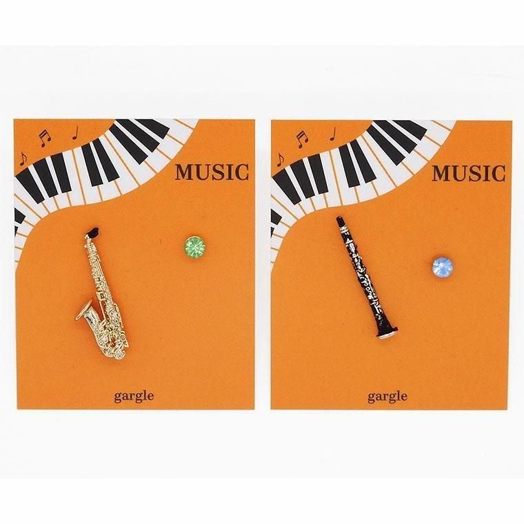 迷你樂器耳環