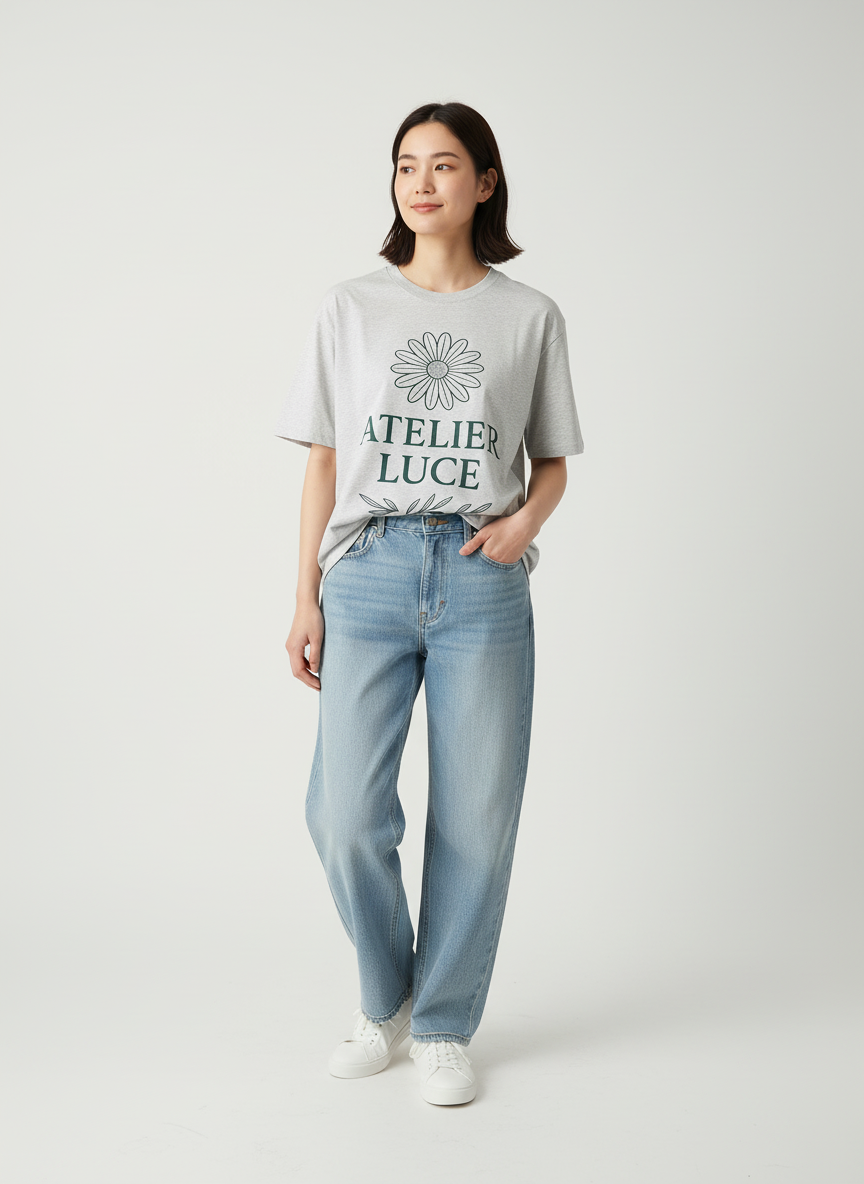 【現貨】BL091126 涼感高質意大利設計 小花圖案短袖上衣