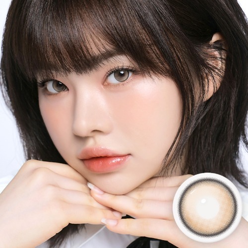 [月拋] I-SHA One Pick IG 1 Month Cream Brown 彩妝隱形眼鏡｜每盒1片