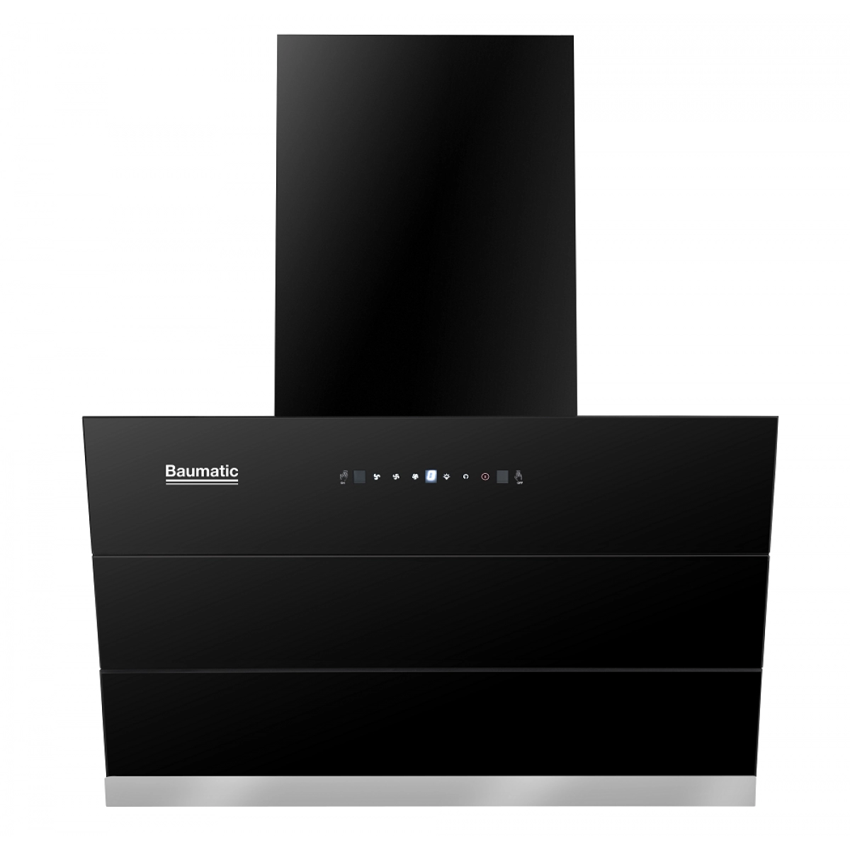 Baumatic    BESC930BGL‧900mm 傾斜煙導式抽油煙機‧電熱除油‧香港行貨,原廠1年保養‧