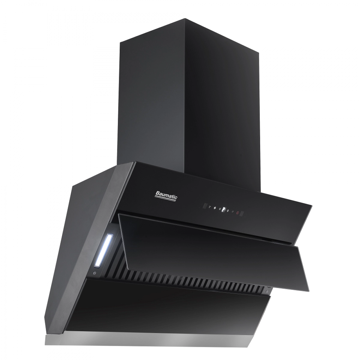 Baumatic    BESC930BGL‧900mm 傾斜煙導式抽油煙機‧電熱除油‧香港行貨,原廠1年保養‧