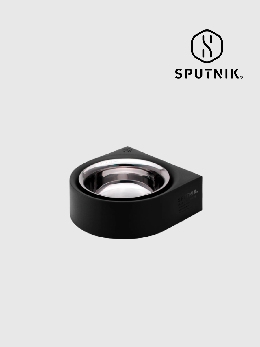 【SPUTNIK】COZY 寵物防蟻碗｜黑色