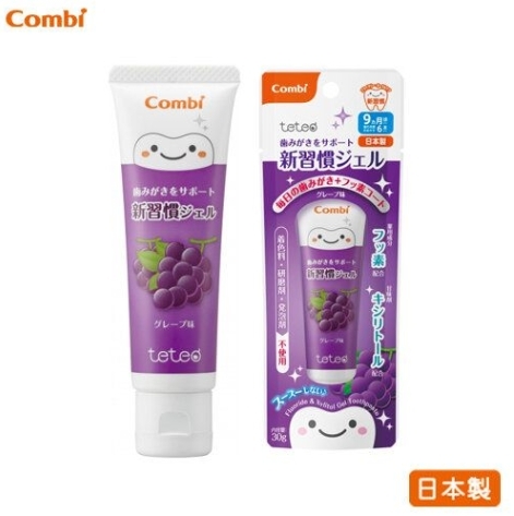 Combi Teteo幼童牙膏-兩種口味  116422