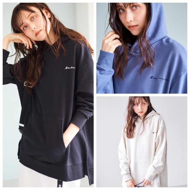 日本 kangol 連帽上衣 象牙白 M號