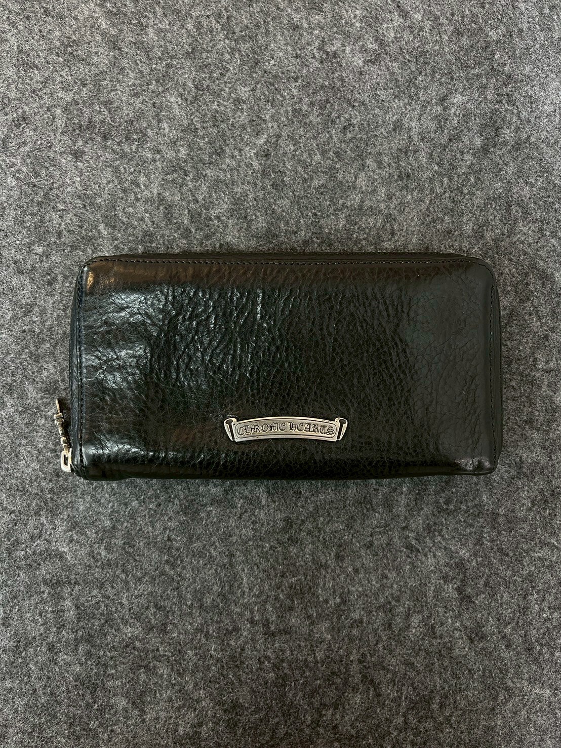 CHROME HEARTS REC F ZIP Filigree Plus Wallet