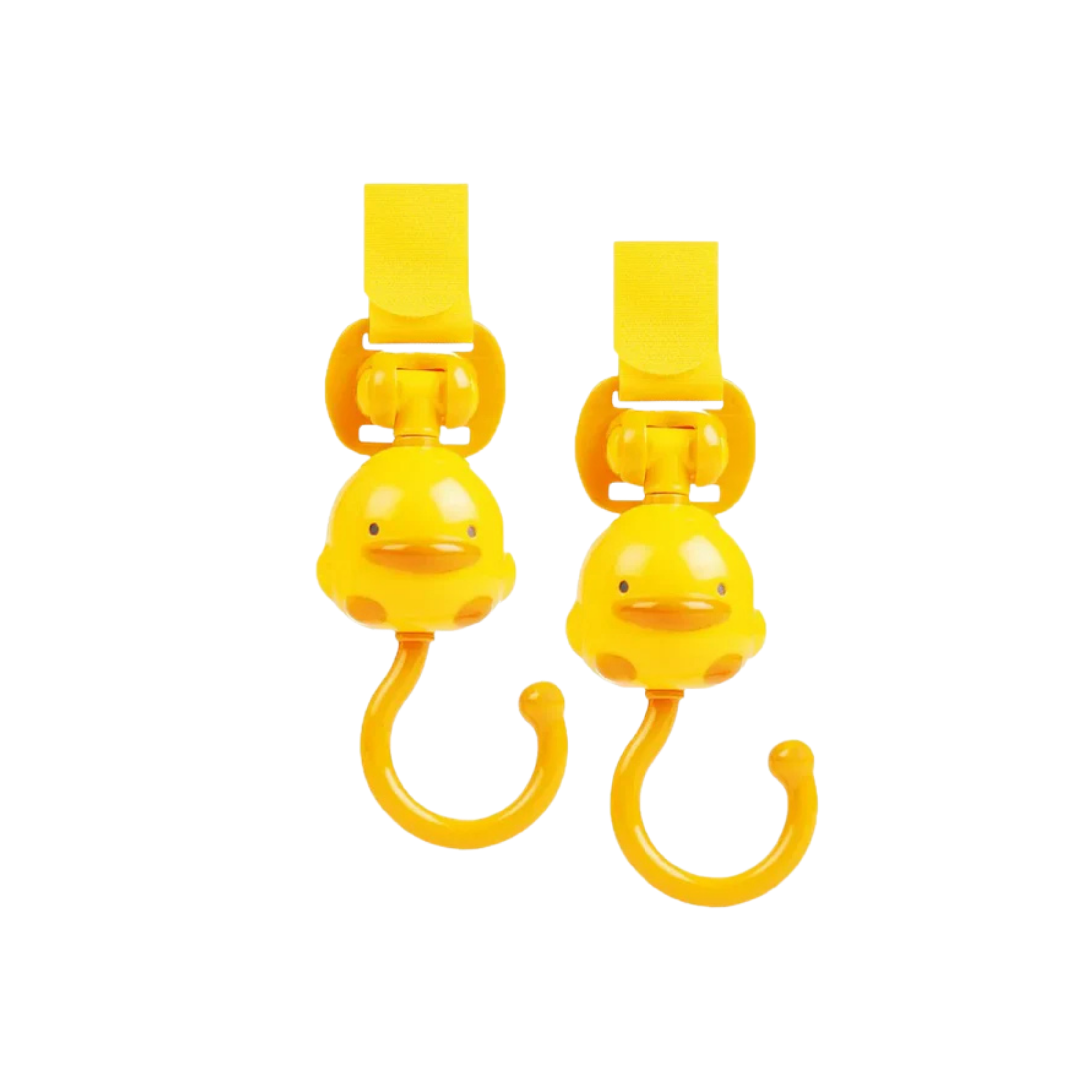 黃色小鴨 造型手推車掛鉤(2入)