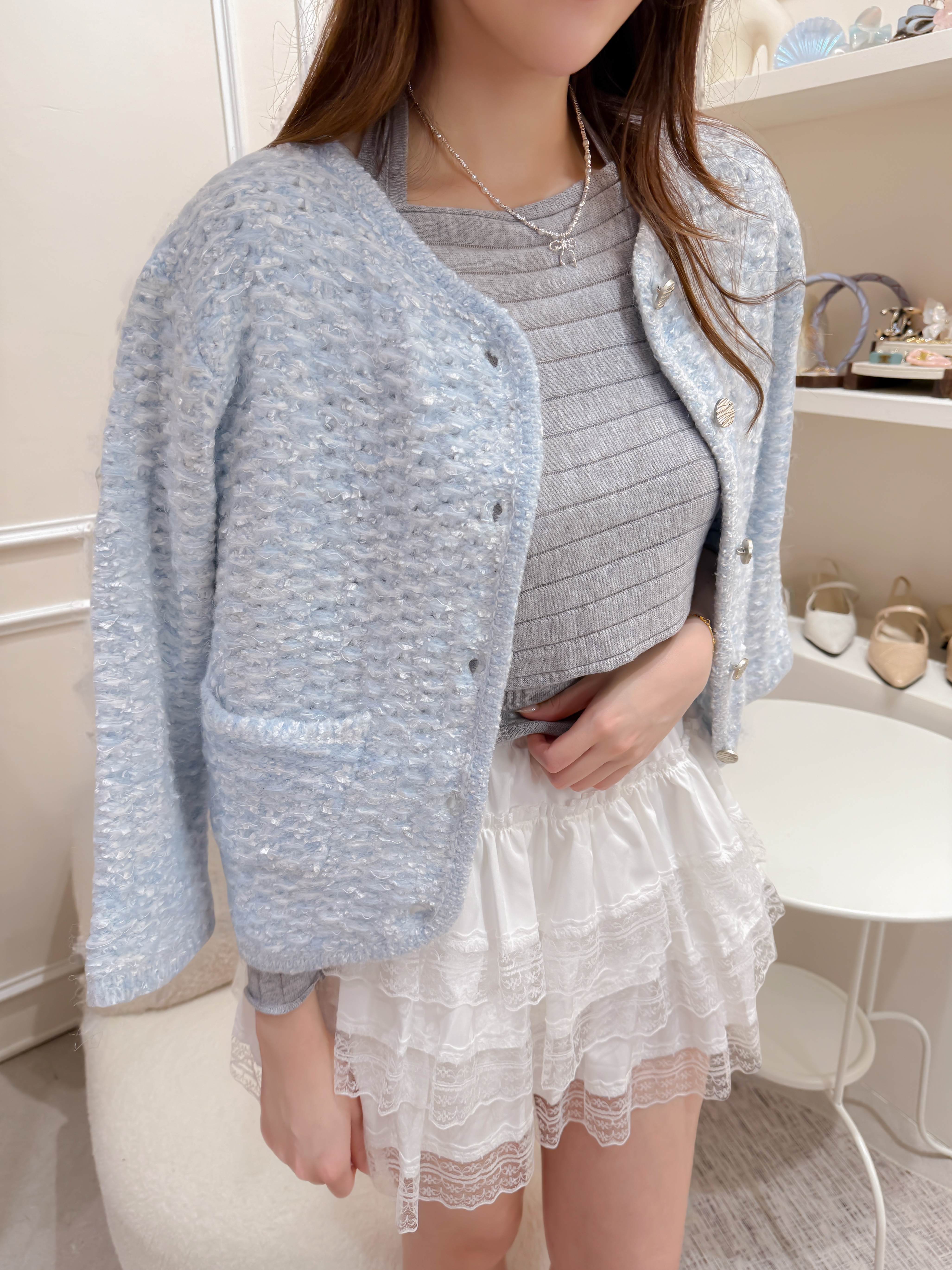 ✨Snowflakes Cardigan
