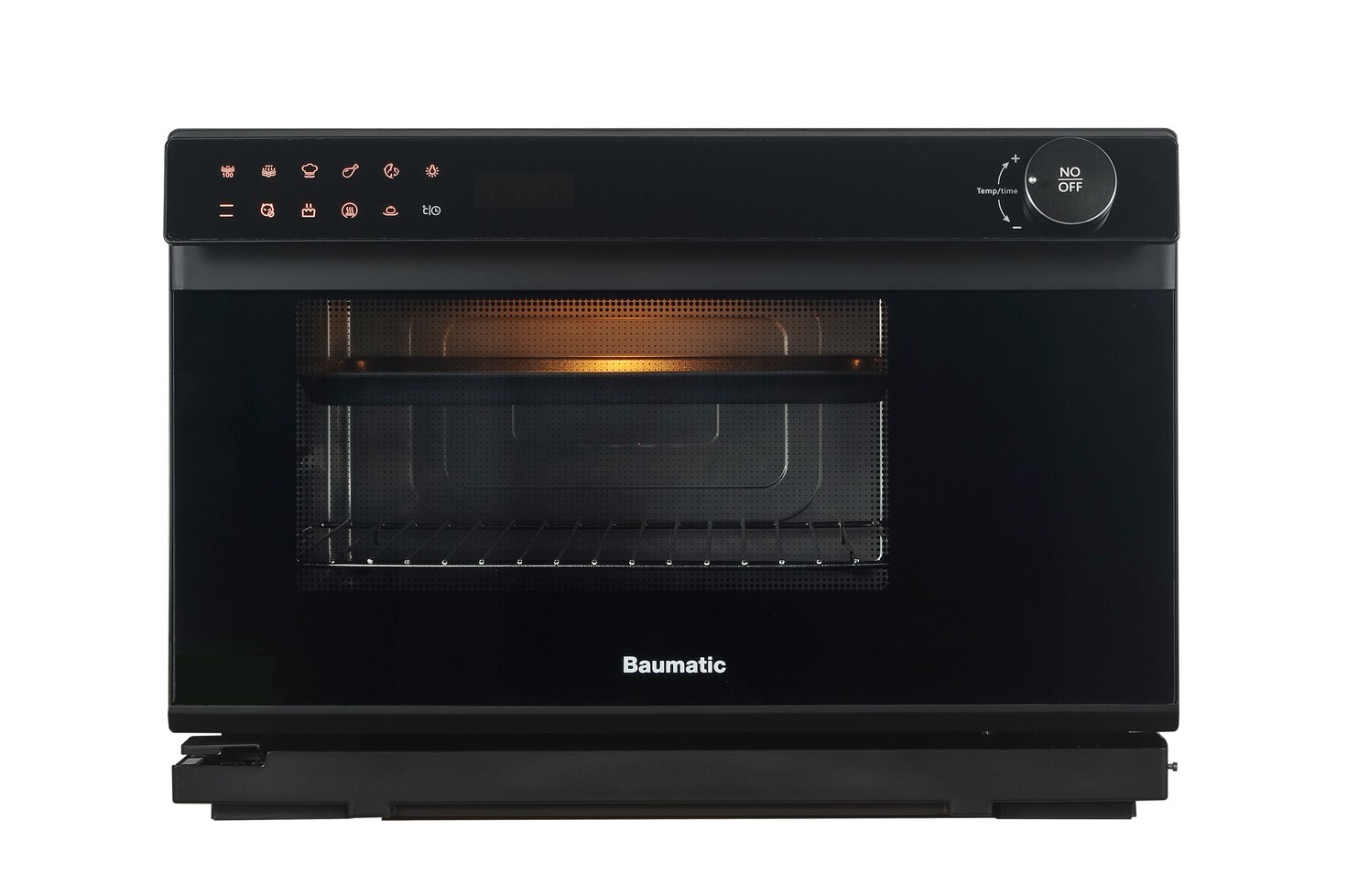 Baumatic   BSQ2808BL‧座檯式蒸焗爐(前出排氣)‧26公升‧香港行貨,原廠1年保養‧