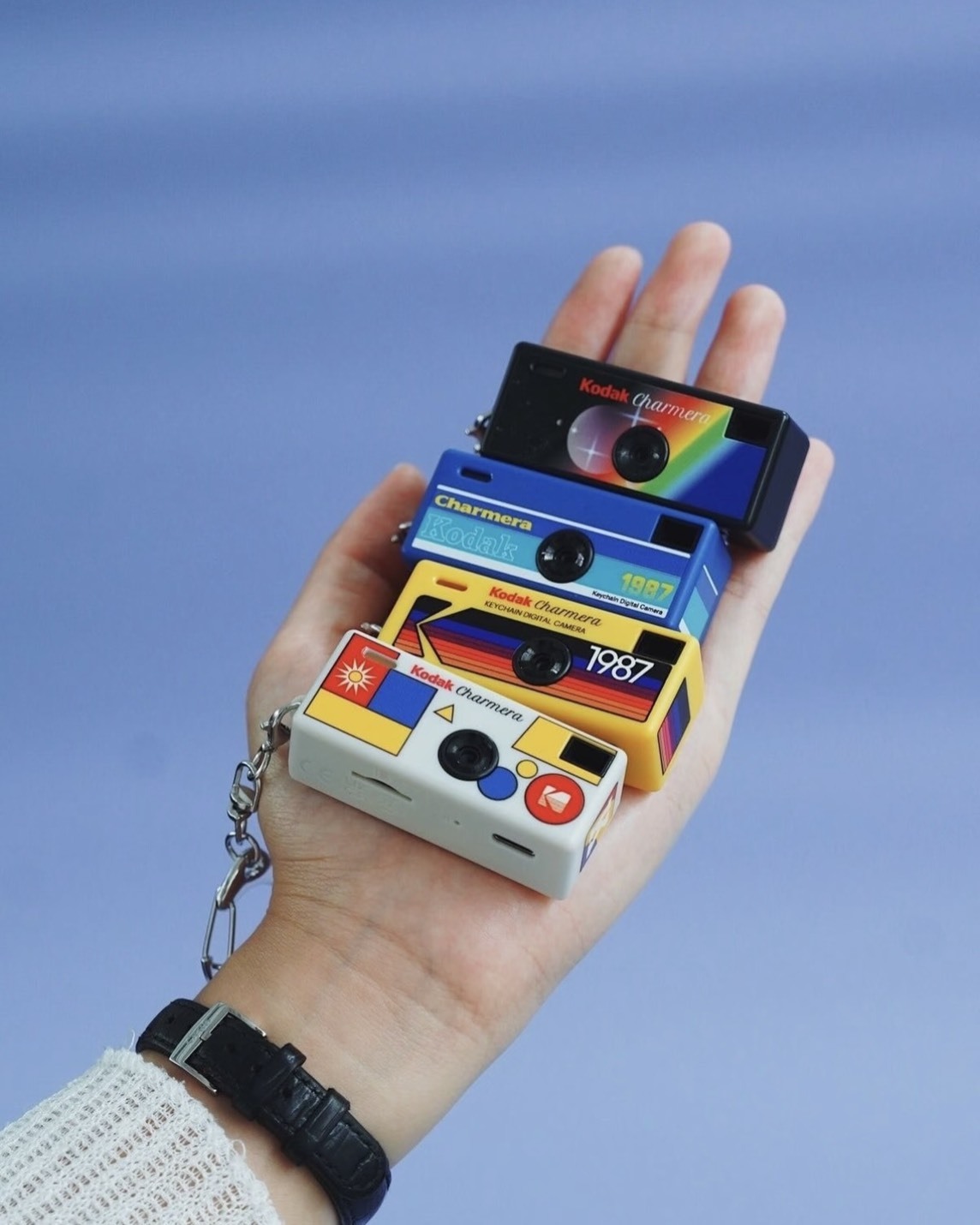 <快速出貨>KODAK 柯達 Charmera 鑰匙圈數位相機盲盒