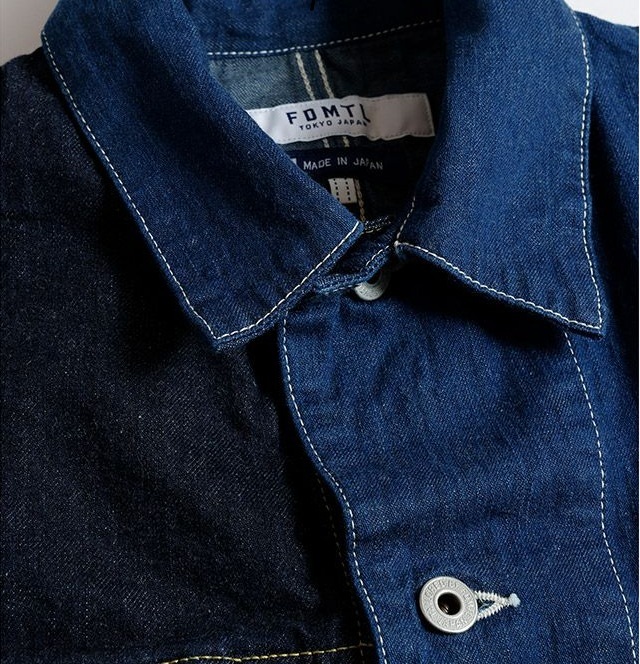 FDMTL JAPAN 2025 A/W THIRD JACKET COVERALL RINSE - INDIGO PRE ORDER ITEM (預訂中)