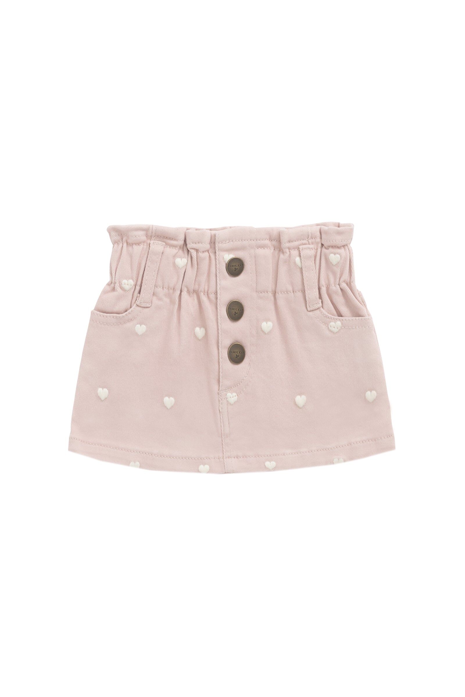 【預購】JAMIE KAY - Briella Skirt（Petite Heart Peach）
