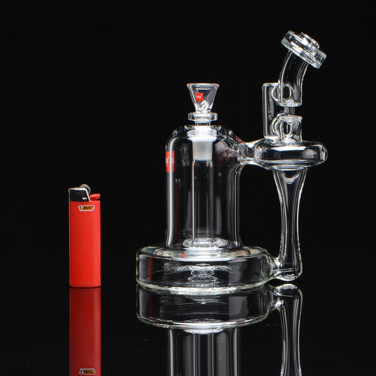 🇺🇸Sky Glass Neutron Recycler 循環玻璃水煙壺 (22CM)