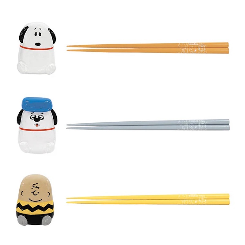 *日本連線收單* 🇯🇵 SNOOPY 筷架組 天然木