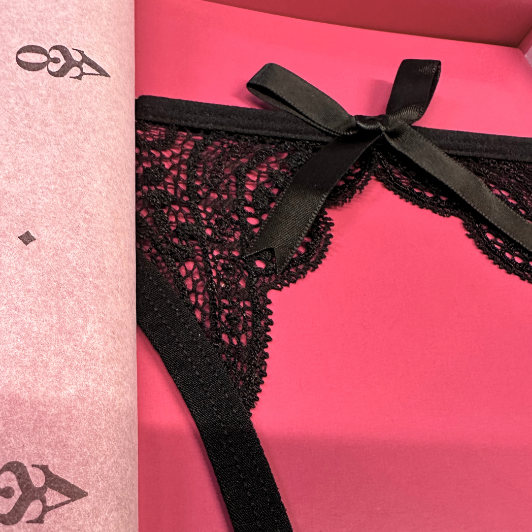 Obsessive - Miamor 大開襠蕾絲情趣內褲 - S/M/L/XL