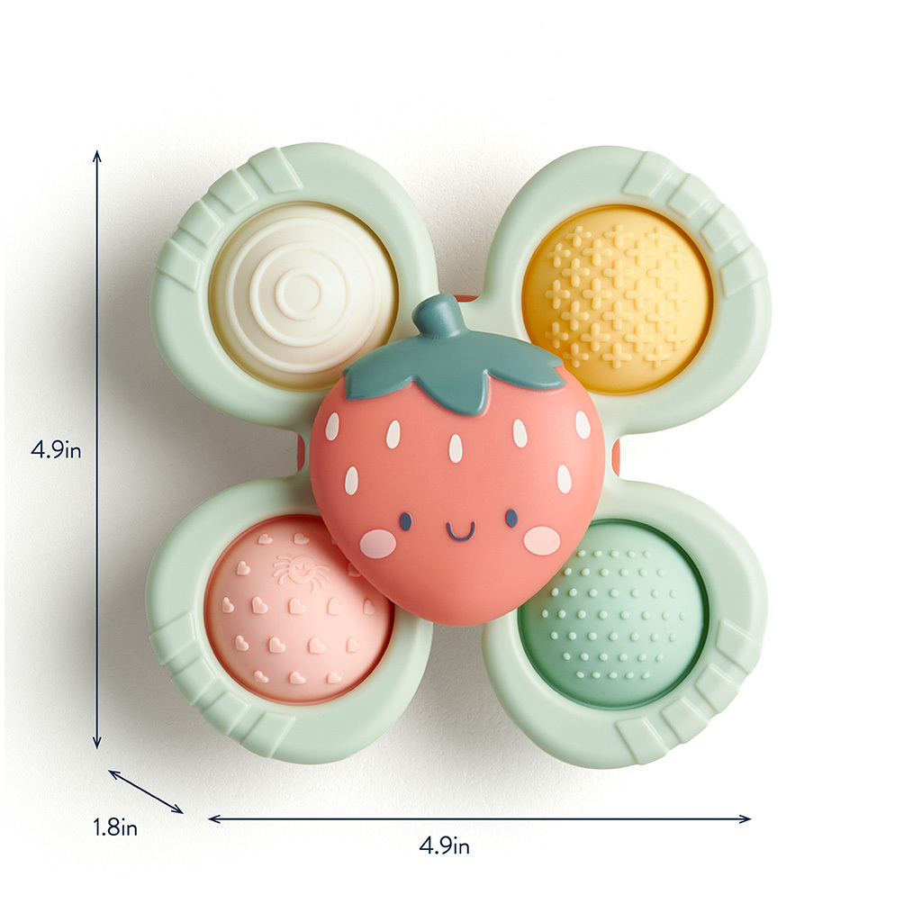 指尖陀螺旅行與洗澡玩具 - 草莓邦妮