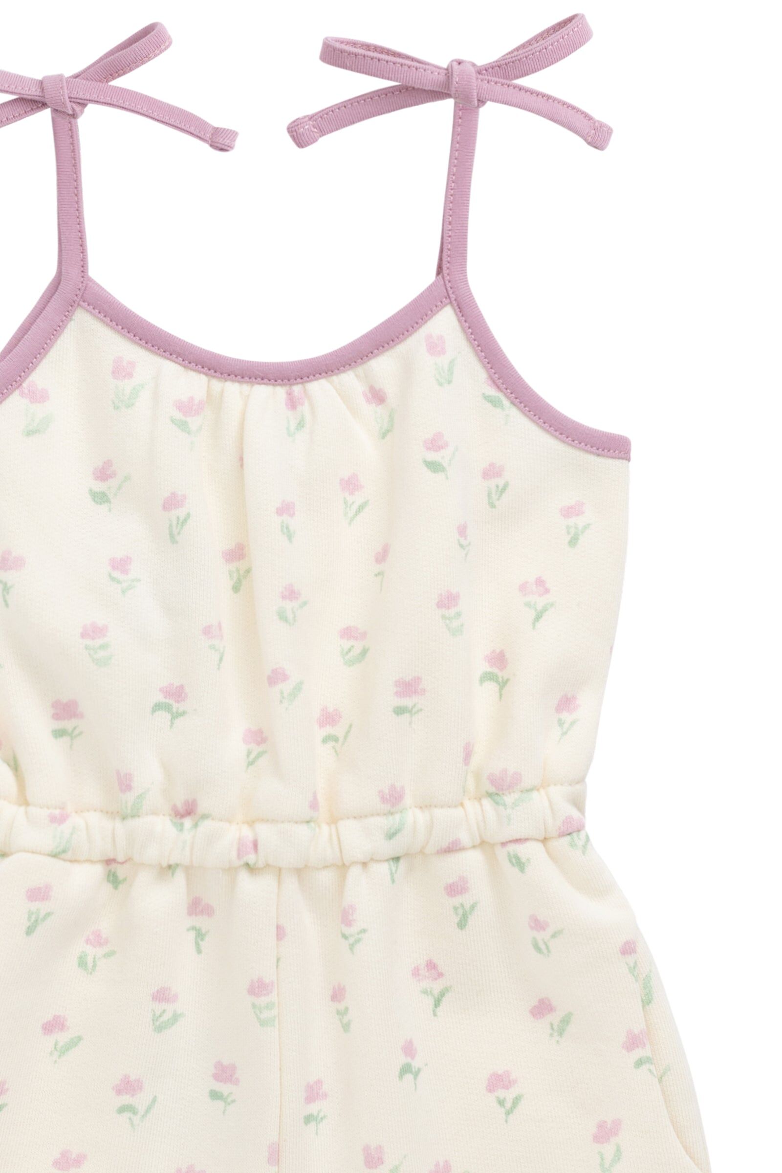 【預購】JAMIE KAY - Organic Cotton Lilith Playsuit（Lila Pink）