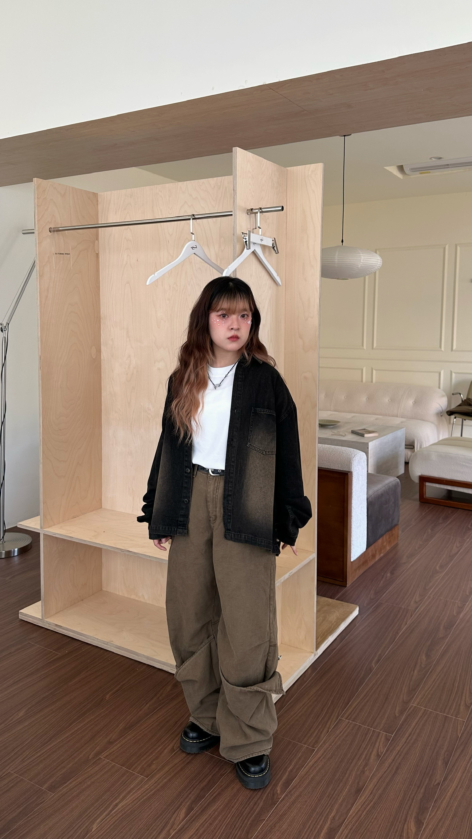 洗舊俐落牛仔外套