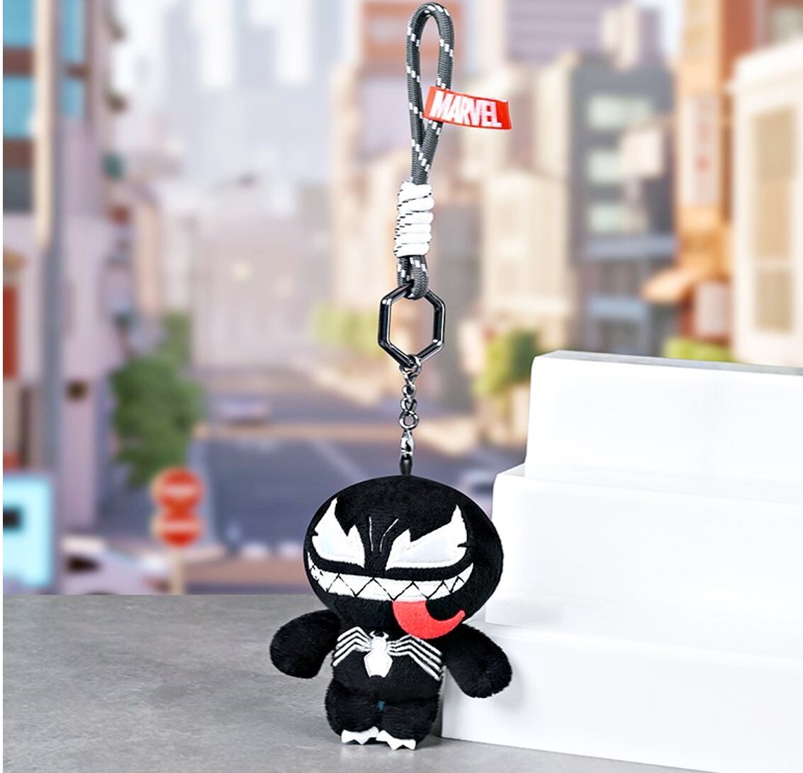 Marvel 毒魔毛絨掛件公仔 鎖匙扣飾物