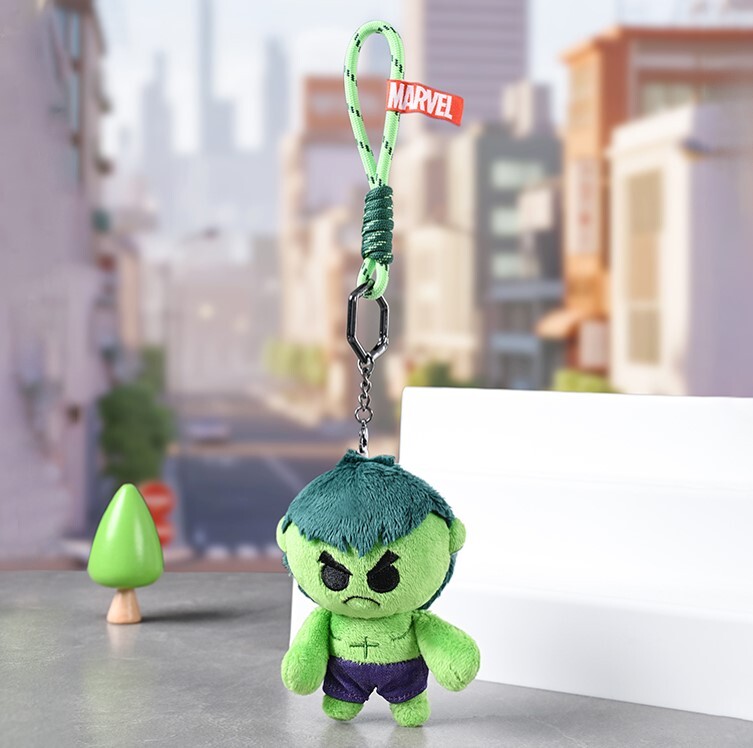 Marvel 變形俠醫 毛絨掛件公仔 鎖匙扣飾物