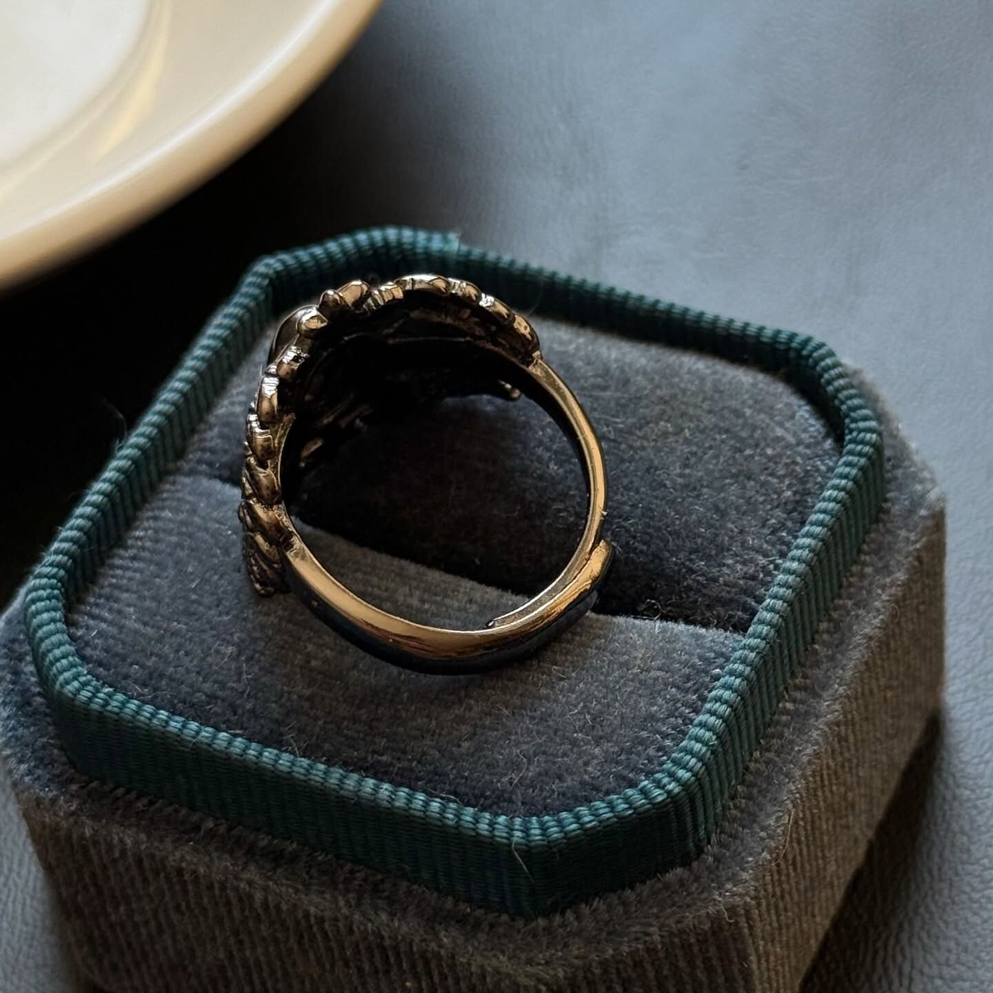 [原石] 金運石 戒指