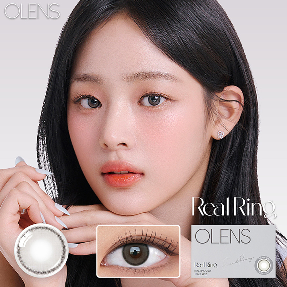 Olens Real Ring 1 Month 美瞳 月拋 彩色 隱形眼鏡 2片