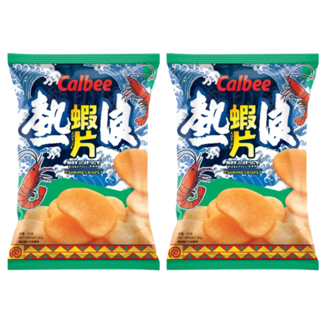 卡樂B熱浪香辣味蝦片 80G x 2