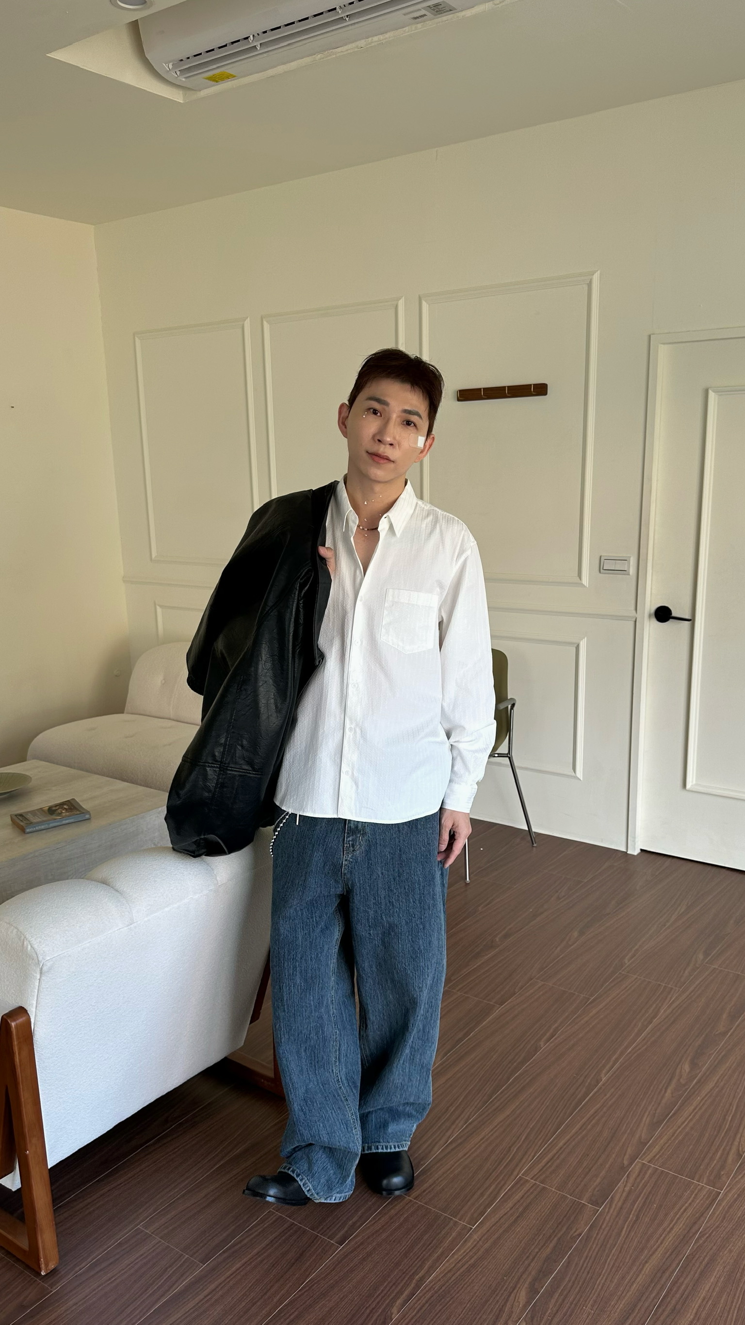 立體車線長袖衫