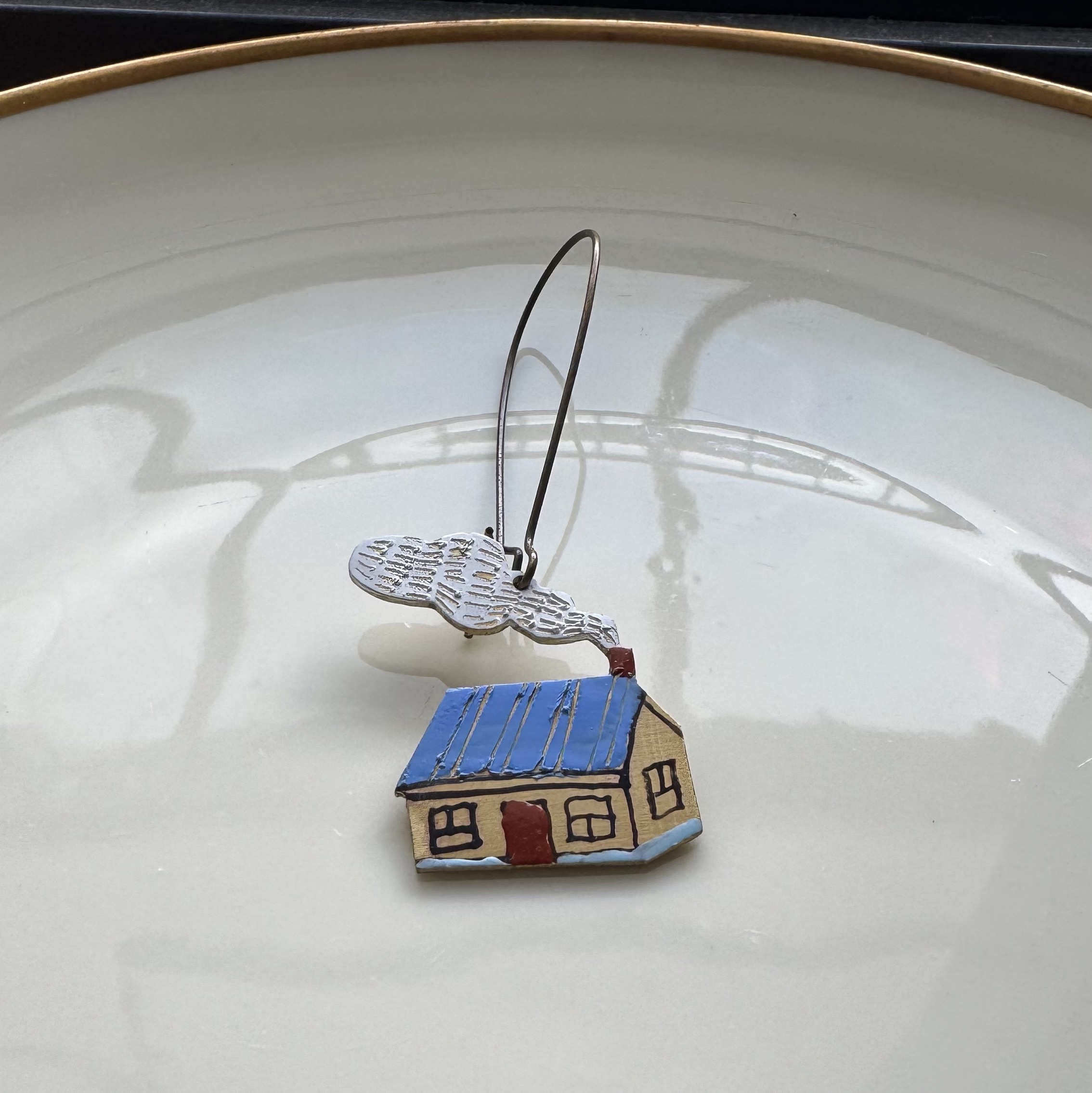 彩色房子 | 耳飾