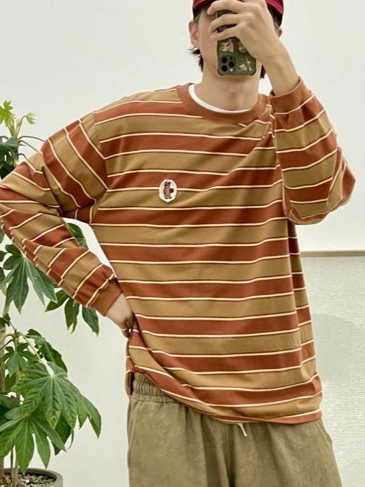 橫間長袖衫 HIGH FIVE-160T